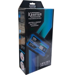 Интелигентно зарядно устройство Krafton KR 128 – 6V/12V, 8A